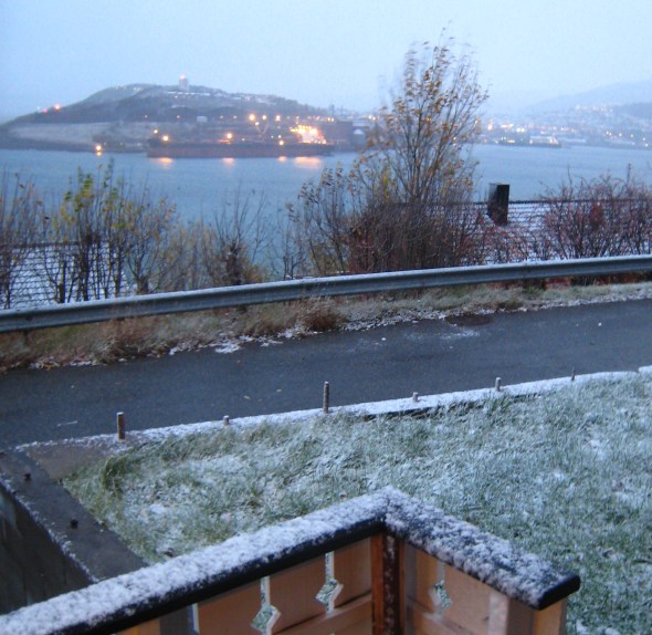 And King Winter has arrived