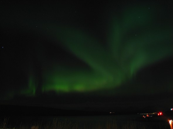 Northern Lights above The Ofoten Fjord 2