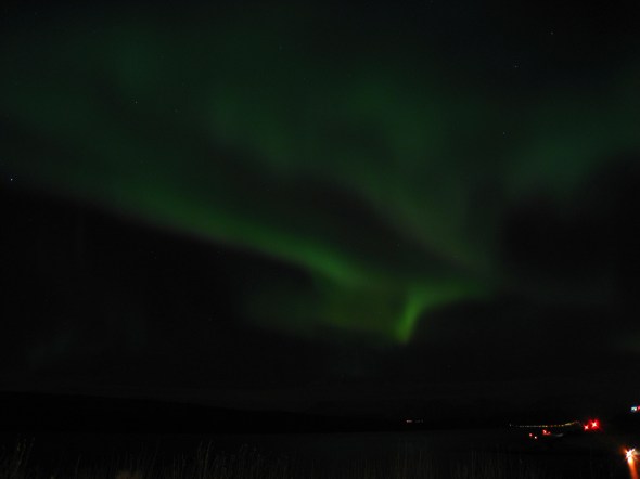 Northern Lights above The Ofoten Fjord 3