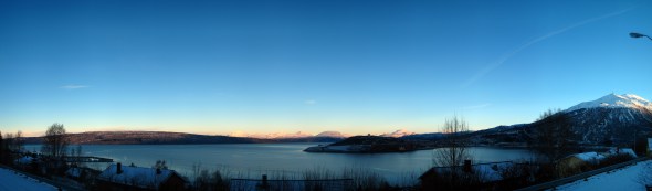 Not much sunlight left