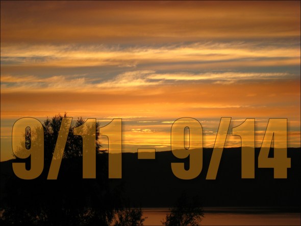 9-11 - 9-14 - never forgetting