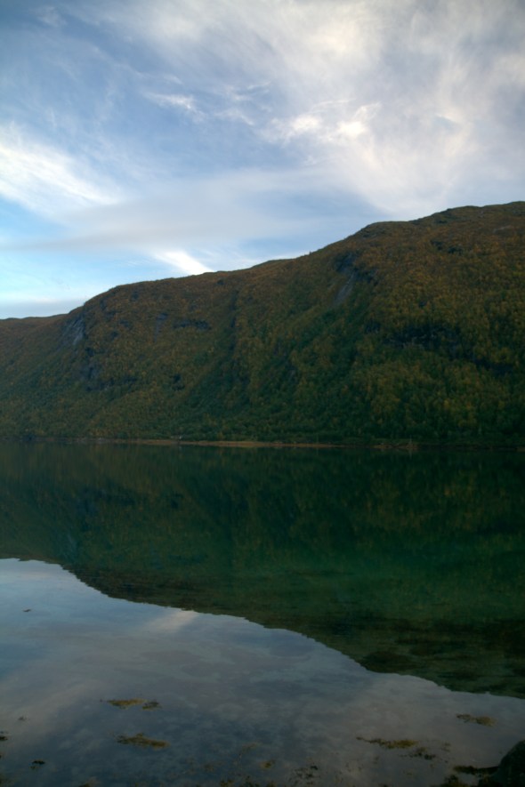 Ankenes Mountain mirrors in the Beisfjord