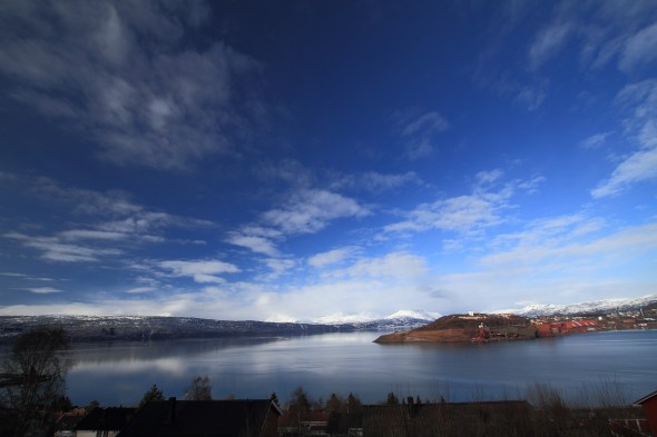 Ofoten Fjord this lovely spring day 