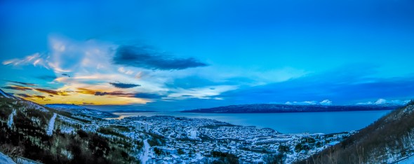 My panorama photo featured in an article by Tesla Motors